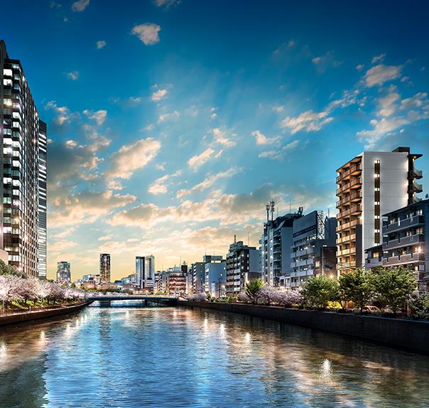 外観イメージ:ソルティア京橋リバーフロント