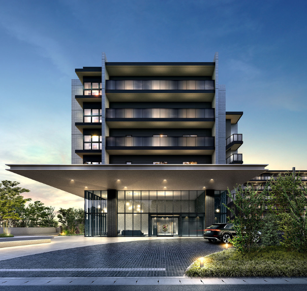 外観イメージ:ポレスター自治医大ガーデンヴィラ