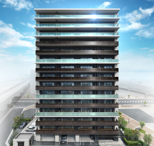 外観イメージ:ポレスター三山木駅前