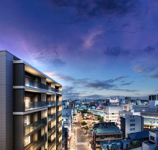 外観イメージ:ポレスター大和ステーションビュー