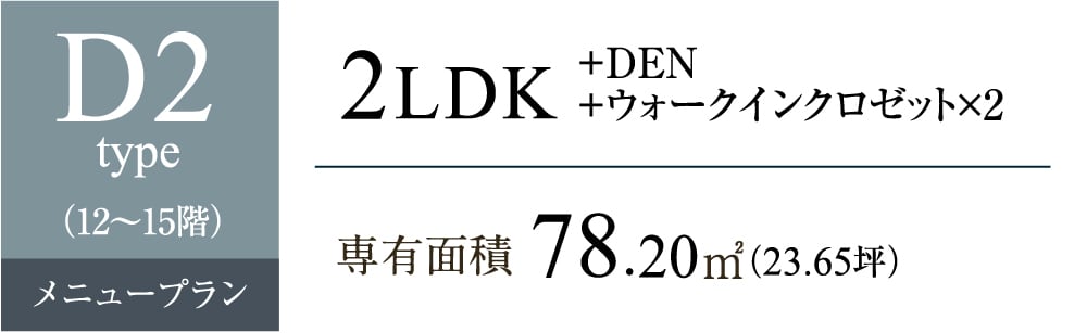 D2 MENUタイプ