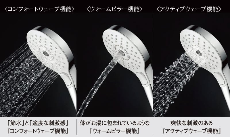 コンフォートウェーブシャワー