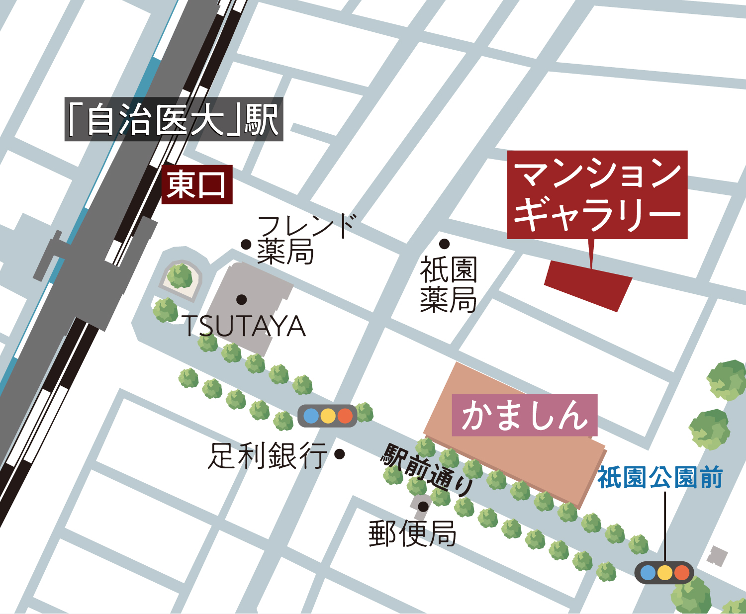 マンションギャラリー案内図