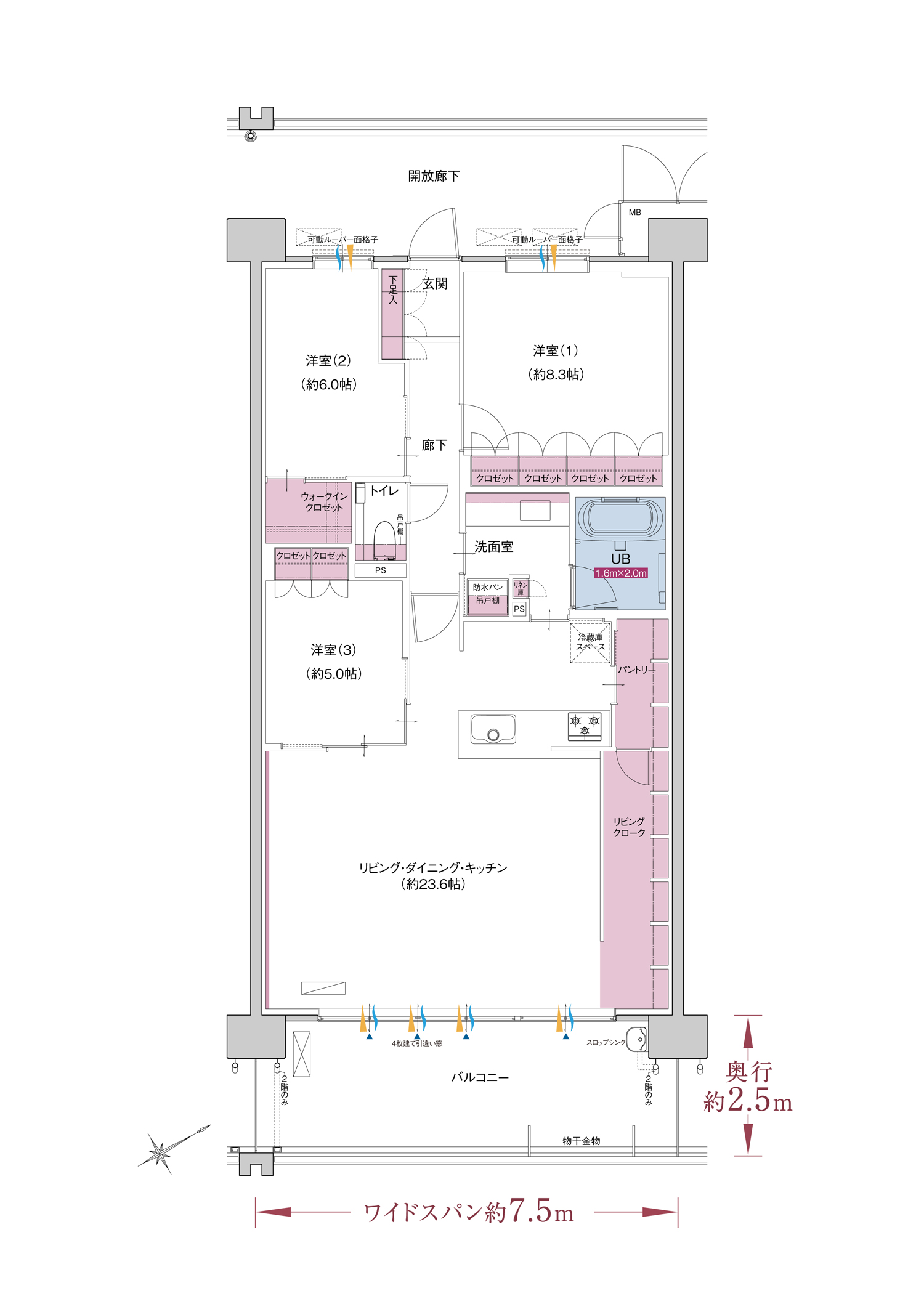 L type 通常間取り