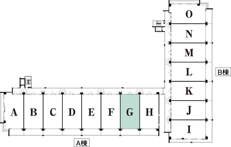 Gタイプ平面図
