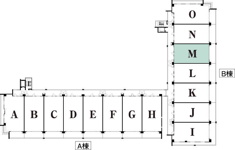 Mタイプ平面図