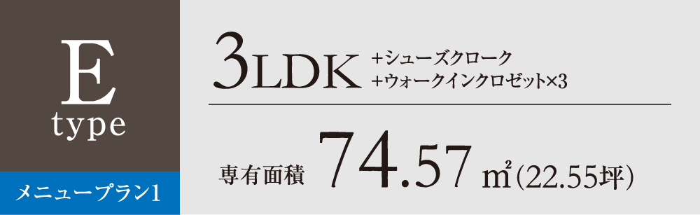 E MENUタイプ1