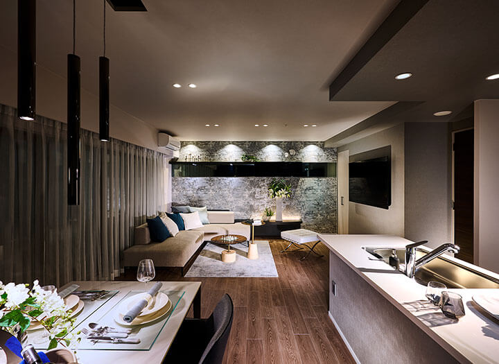 LIVING DINING