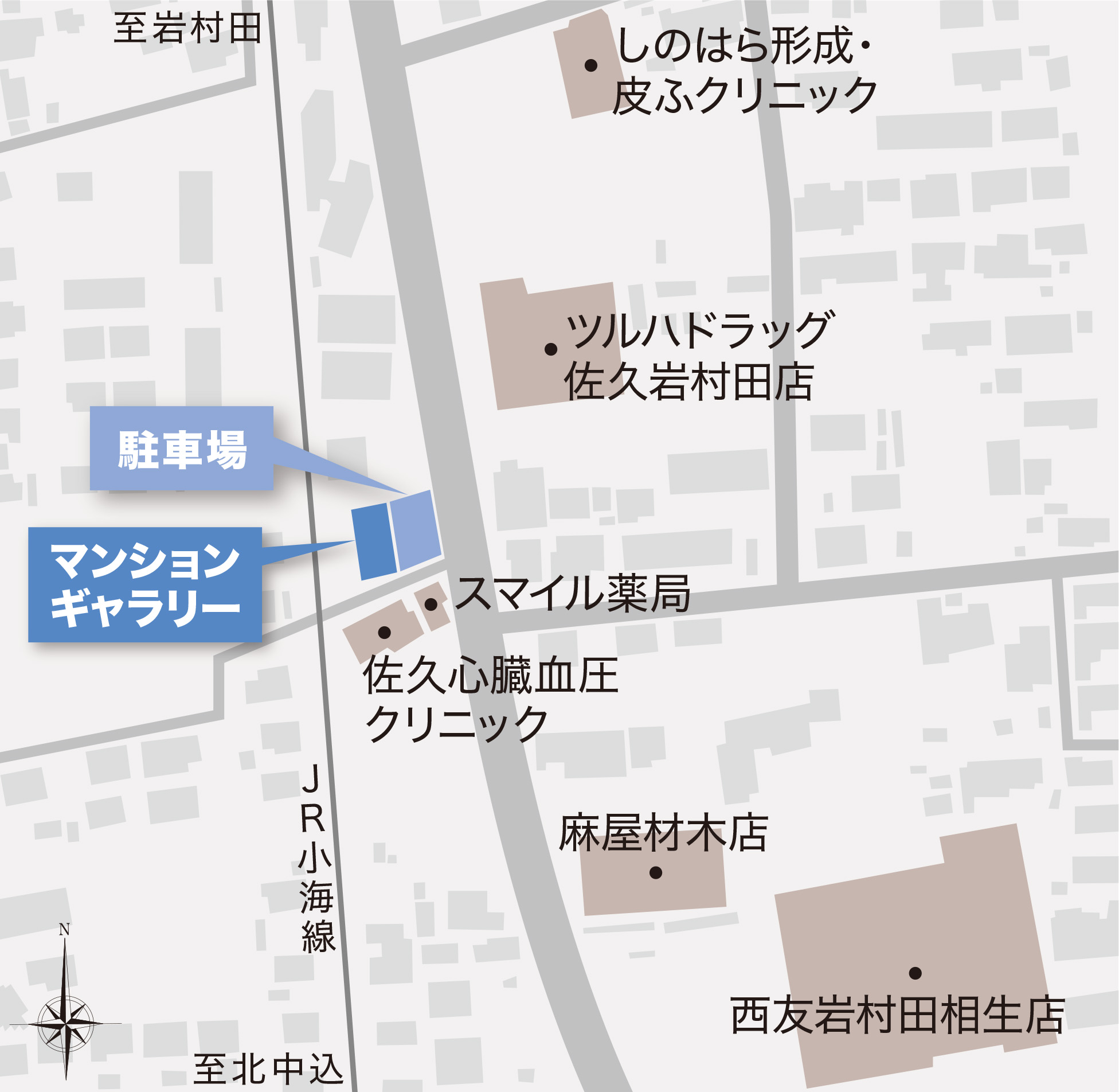 マンションギャラリー案内図