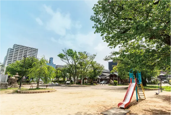 宿院町公園
(徒歩2分/約120m)