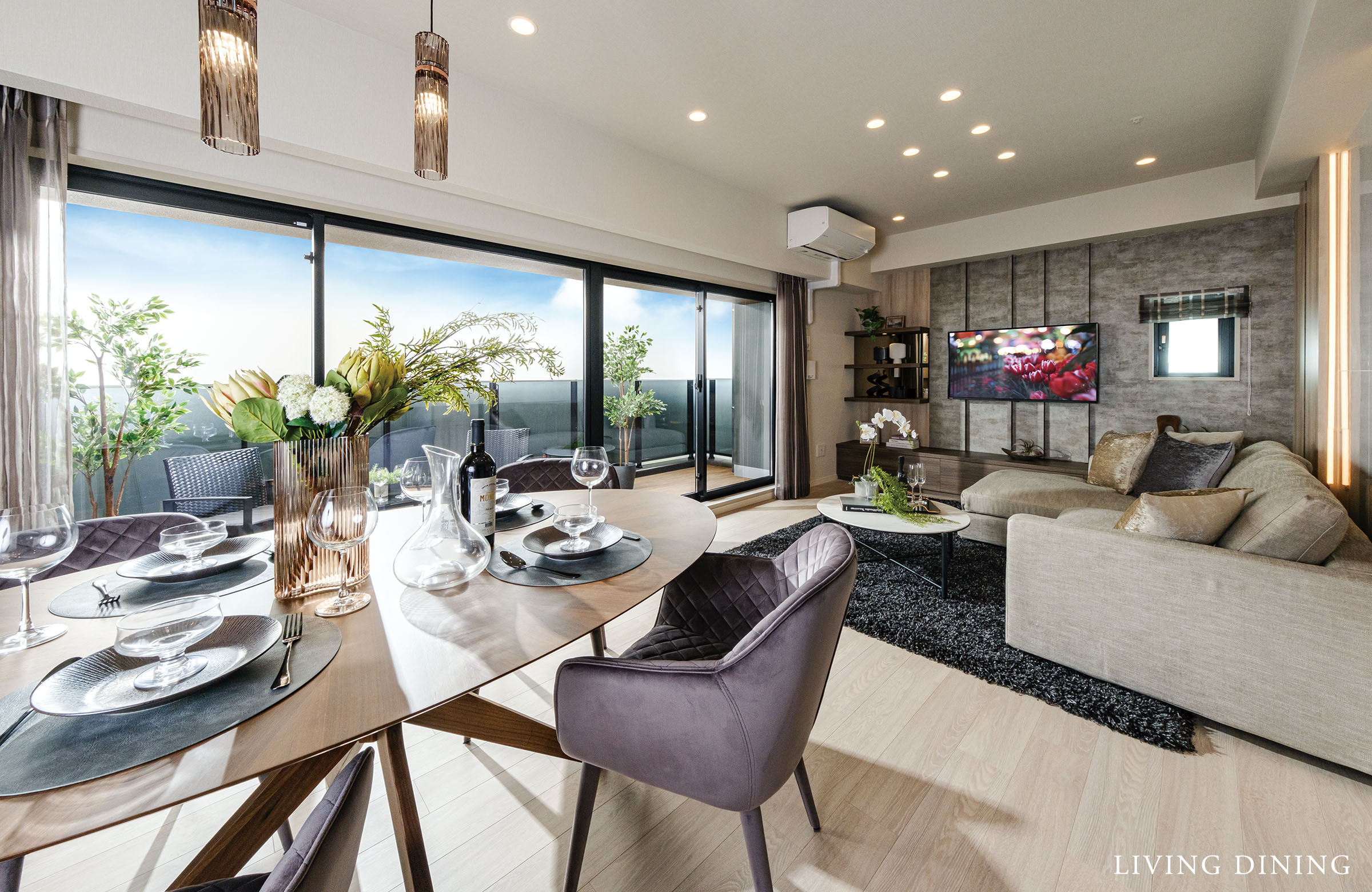 LIVING DINING