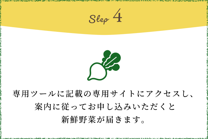 STEP4ご来場いただいた方の中から抽選で豪華賞品をプレゼント!