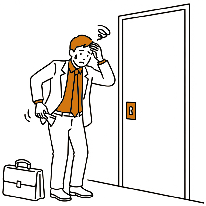 鍵の紛失・開錠イメージ